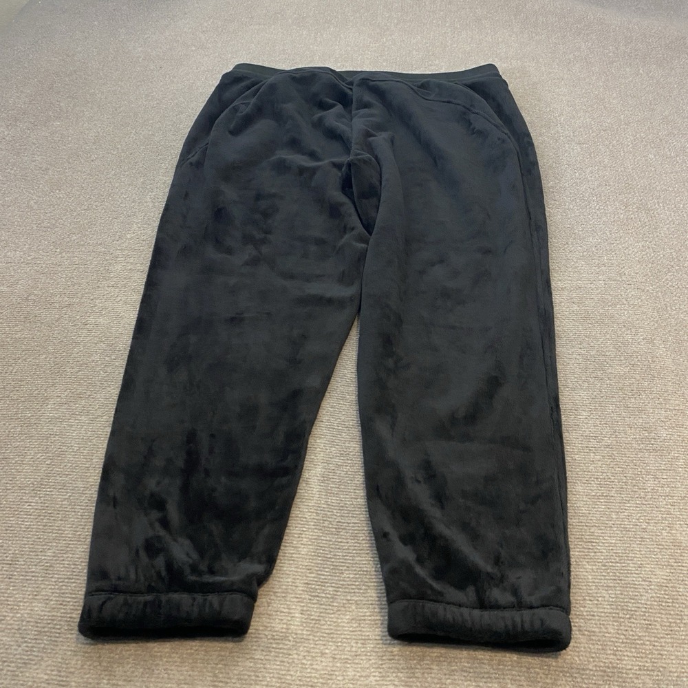 Athleta Black Double Cozy Karma Recover Jogger Womens Size 1X Plus Lush Soft - Picture 3 of 12
